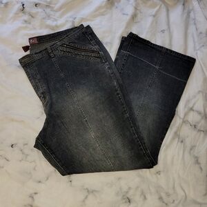 Vintage Zana di Jeans Y2K 1998-2000 Charcoal Blue